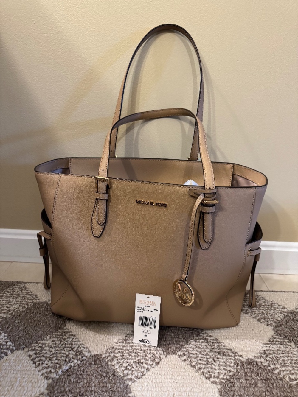 Michael Kors Gilly Leather Tote